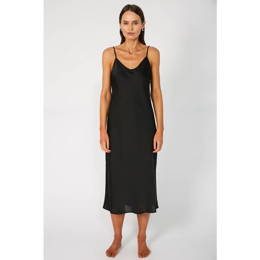 Moochi Women's Red Sleeveless V-Neck Angle Maxi Dress Size 8